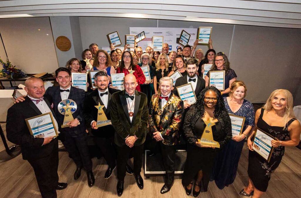 Seahaven Business Awards 2026 Winners in a group photo