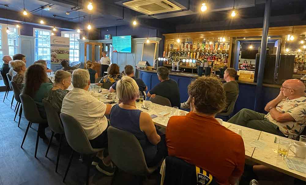 Newhaven Chamber networking breakfast