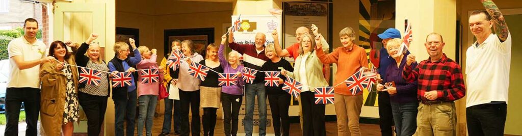 Kings Award celebration by Friends of Bishopstone Station