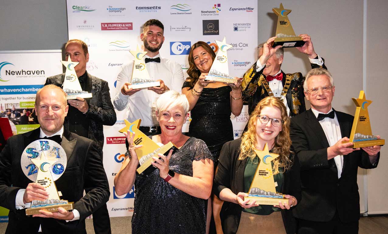 Seahaven Business Awards Trophies
