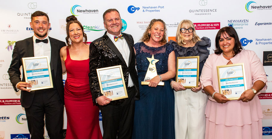 Seahaven Business Awards 2026 finalists and winners of best new business award
