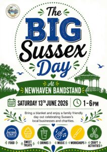 The Big Sussex Day flyer for Newhaven 13 June